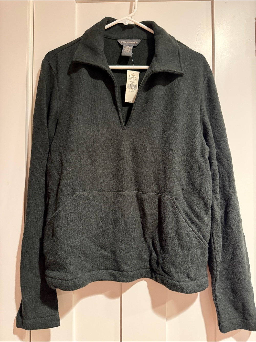 NWT Banana Republic Women's Forest Green Cowl Neck Pullover